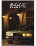 1982 PEUGEOT 604 BROCHURE NEDERLANDS, Nieuw