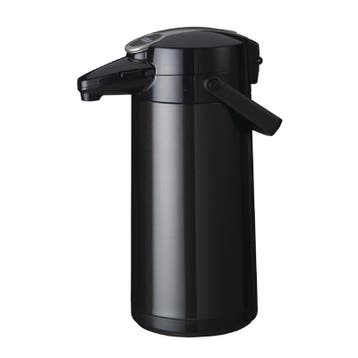 Pompkan | Furento | Metallic Zwart | 2.2L | Ø164x378(h)mm, Verzenden