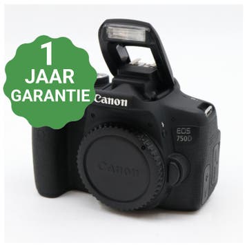 Canon EOS 750D body | Tweedehands, Audio, Tv en Foto, Verzenden, Zo goed als nieuw, Canon