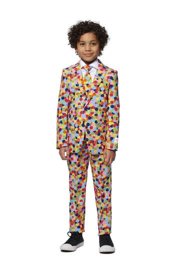 Feest Confetti Pak Jongen OppoSuits, Verzenden