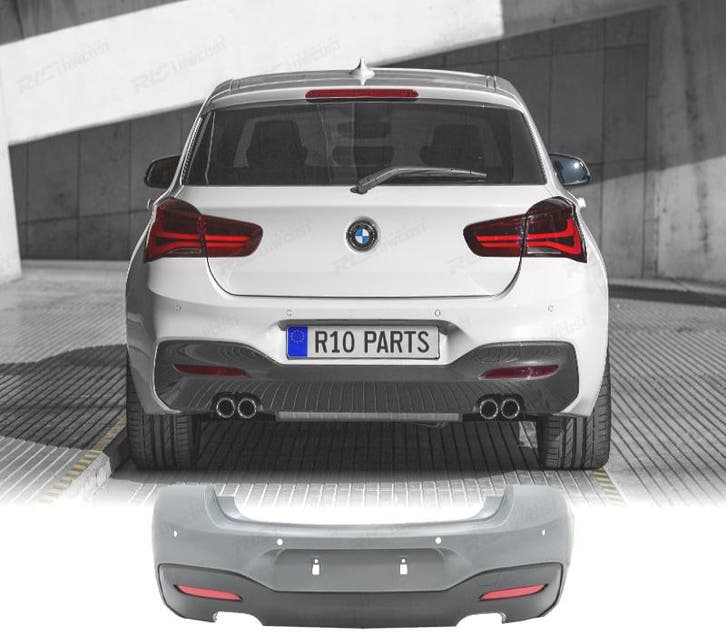 PARE-CHOCS ARRIÈRE BMW F20 F21 LCI 15-19 LOOK M TECH PDC DOU, Auto-onderdelen, Carrosserie, Verzenden
