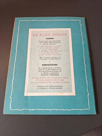 De Rode Ridder 6 - Het Wapen van Rihei - 1 Album, Nieuw