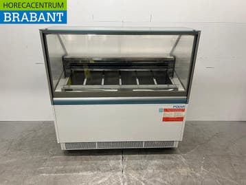Vitrine à glaces mobile Polar UA058, 6 bacs, 230 V, secteur, Verzenden