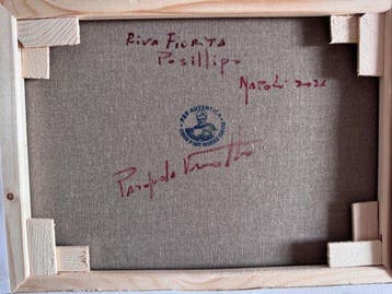 Pasquale Vuotto (1958) - Angolo di riva fiorita (Posillipo