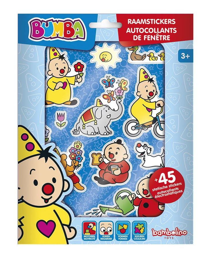 Bumba Raamstickers, Hobby & Loisirs créatifs, Articles de fête, Envoi