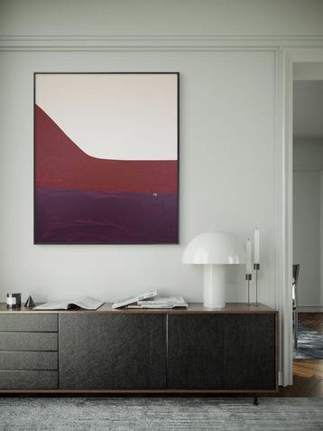 Enzo Affaticati - RED MOUNTAIN . XXL, Antiek en Kunst