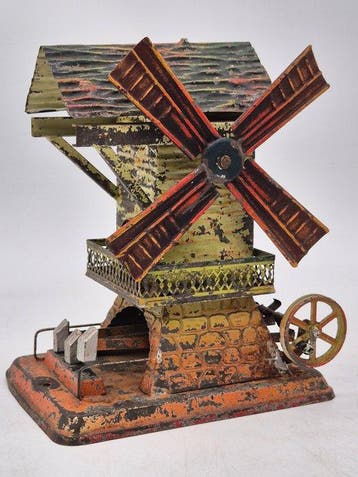 Doll & Cie - Speelgoed Antike Windmühle mit Hämmern –