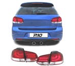 Feux Arrière Pour Volkswagen Vw Golf 6 08-12 Led Rouge Blanc, Verzenden