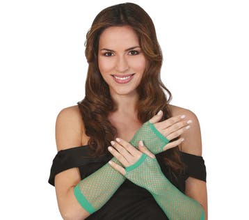 Groene Handschoenen Visnet 26cm, Verzenden