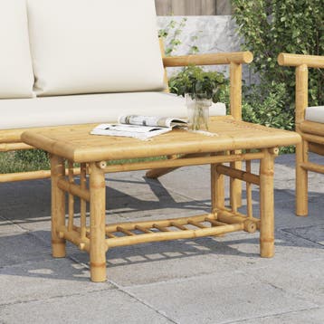 vidaXL Salontafel 70x45x36 cm bamboe, Verzenden, Nieuw