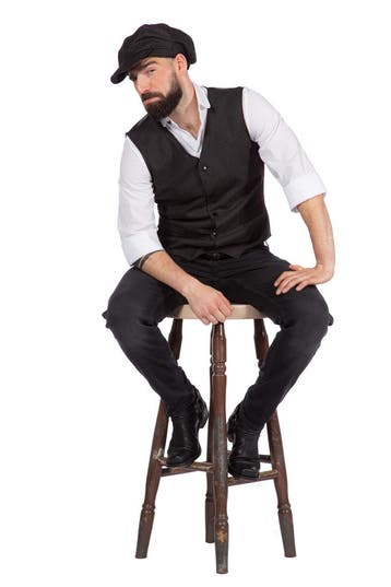 Roaring Twenties 20S Verkleedset Heren Gillet En Pet, Verzenden, Nieuw