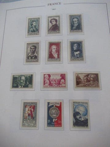 Frankrijk 1950/1959 - postzegelverzameling