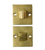 Toiletgarnituur Jolie vierkant 52 mm antiek goud, Doe-het-zelf en Bouw, Nieuw