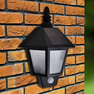vidaXL Solar Muurlamp met bewegingssensor, Tuin en Terras, Verzenden, Nieuw