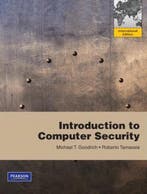 Introduction to Computer Security:International Edition, Boeken, Verzenden, Gelezen, Goodrich Michael