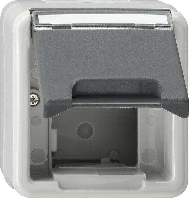 Gira Spatwaterdicht Opbouw-insteekschakelaar - 026230, Doe-het-zelf en Bouw, Elektriciteit en Kabels, Verzenden