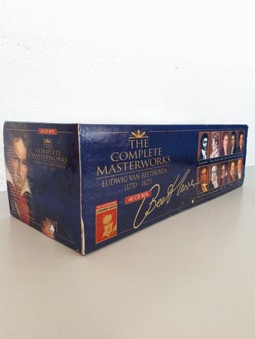 Ludwig van Beethoven - The Complete Masterworks (1770-1827),, Cd's en Dvd's, Nieuw in verpakking