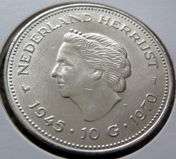 Nederland. 1970/2005, Lot van 6 Zilveren munten (Zonder