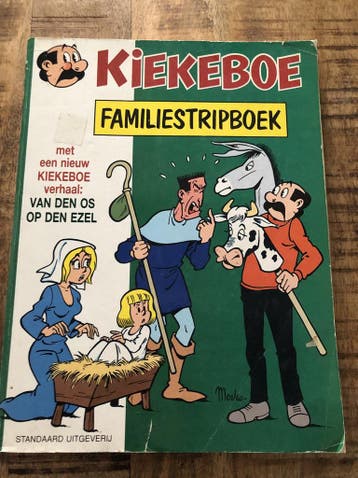 Kiekeboe familiestripboek / Kiekeboe familiestripboek / 1, Boeken, Stripverhalen, Verzenden, Gelezen, Willy Vandersteen