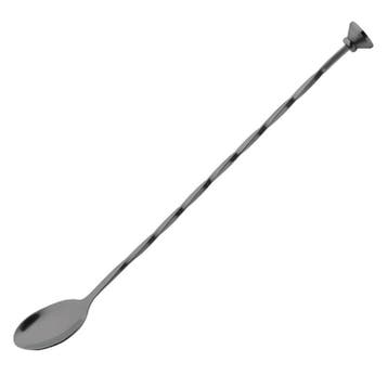 Cocktaillepel RVS zwart |  3,4(b) x 29(l)cm Olympia, Verzenden, Nieuw in verpakking