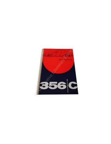 1964 PORSCHE 356 C INSTRUCTIEBOEKJE DUITS, Ophalen of Verzenden