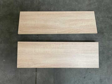 Veiling - Ladefronten greeploos set 2-delig 70x2x23cm, Nieuw