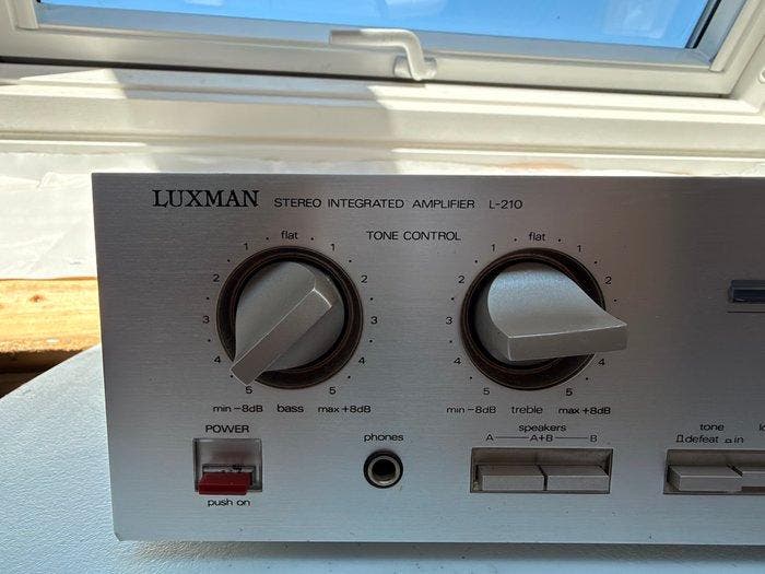 Luxman - L-210 Solid state geïntegreerde versterker, TV, Hi-fi & Vidéo, Radios