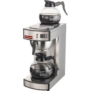 Koffiepercolator | 1 Groep + 2 Platen | 2.23kW |, Verzenden