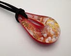 24 karaat - Murano-glas, Geel goud - Ketting met hanger -