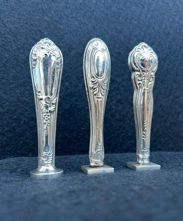 Zonder minimumprijs - Bureauset (3) - Zilver, Nieuw
