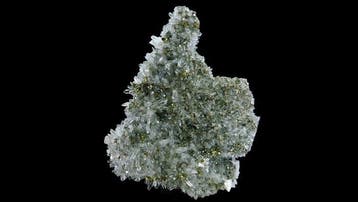 quartz, pyrite, chalcopyrite - Huarón, Huayllay, Andes,, Collections