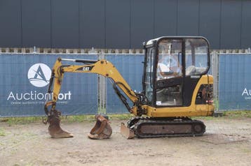 Veiling: Minigraver Caterpillar 301.6C Diesel 13kW, Ophalen