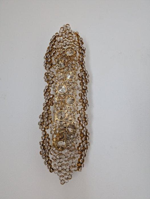 Attributed to Palwa - Lampe murale - Cristal, Antiquités & Art, Antiquités | Éclairage