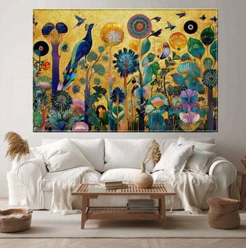 Mrs Art Prime - The Eclectic Nature in Gustav Klimt Style, Antiek en Kunst
