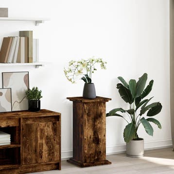 vidaXL Sokkel met opbergruimte 31x30x60 cm bewerkt hout, Verzenden