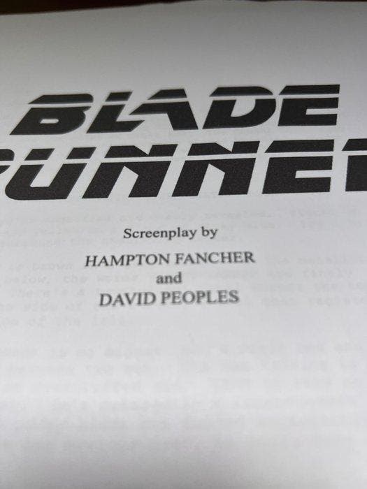 Blade Runner (1982) - Harrison Ford, Rutger Hauer, Sean, Verzamelen, Film en Tv