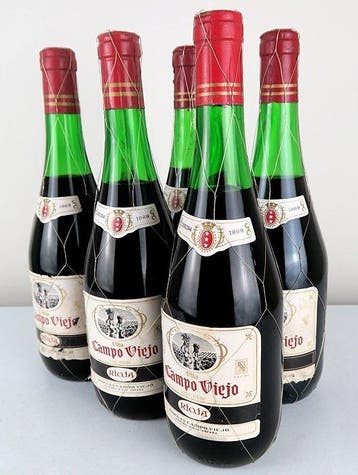 1969 Bodegas Campo Viejo - Rioja Reserva - 6 Flessen (0.75, Nieuw