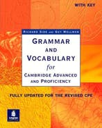 Grammar & Vocab Adv Profic & Answ 9780582518216 Richard Side, Verzenden, Richard Side