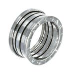 Bvlgari - Bague - B.zero 1 - 18 carats Or blanc, Handtassen en Accessoires, Nieuw