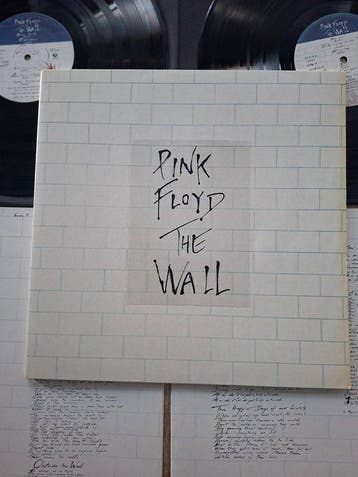 Pink Floyd - The Wall 2 LP + Rare Sticker (Second 1979, Nieuw in verpakking