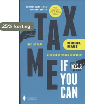 Tax me if you can 9789089314352 Michel Maus, Boeken, Verzenden, Zo goed als nieuw, Michel Maus