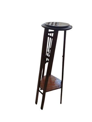 Bijzettafel - Hout - Bloempot/Sokkel