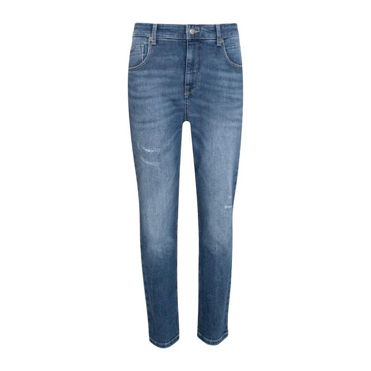 MAC • blauwe Arizona jeans • 36, Kleding | Dames, Broeken en Pantalons, Blauw, Nieuw, Maat 36 (S), Verzenden