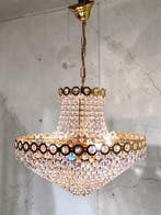 Plafonnier - Cristal, Laiton, Plaqué or, Métal