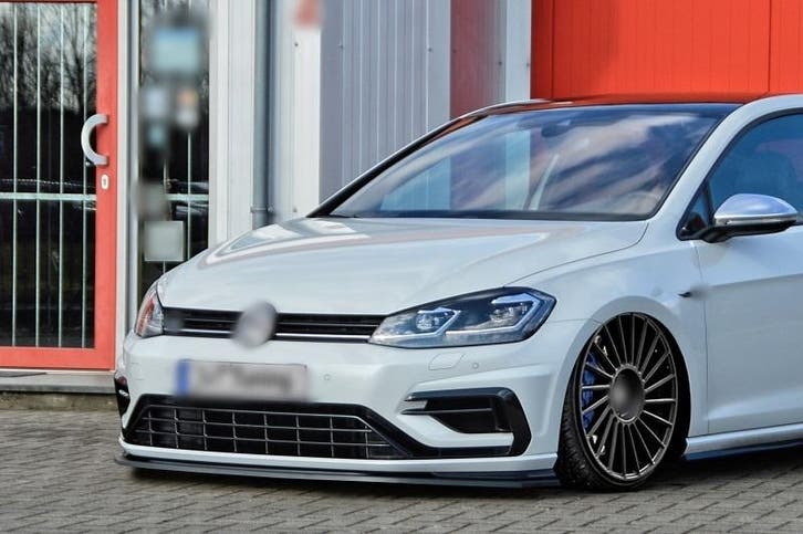 Front Splitter voor Volkswagen Golf 7.5 R / R line Facelift, Auto diversen, Tuning en Styling, Ophalen of Verzenden