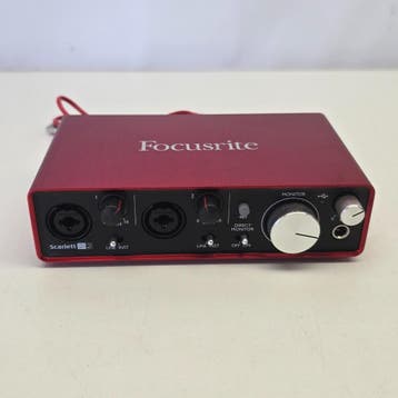 Focusrite Scarlett 2i2 2nd Gen audio interface | Nette Staat, Audio, Tv en Foto, Overige Audio, Tv en Foto, Ophalen of Verzenden