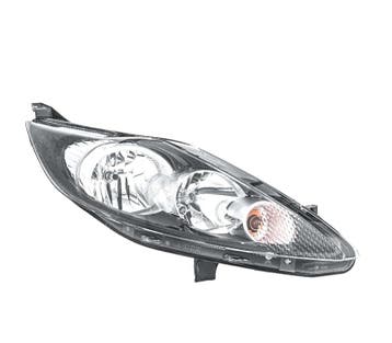 Phare Droit Pour Ford Fiesta Mk7 3 5P 08-13 Fond Noir, Verzenden