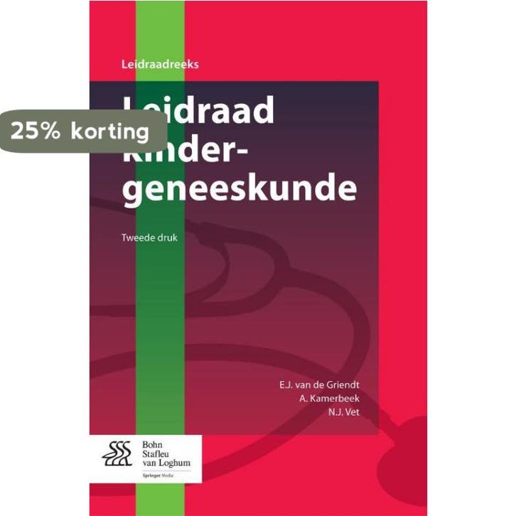 Leidraad kindergeneeskunde / Leidraadreeks 9789036804721, Livres, Science, Envoi