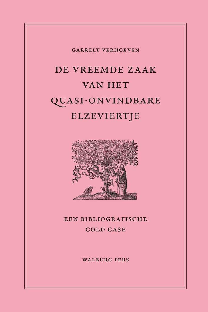 De vreemde zaak van het quasi-onvindbare Elzeviertje, Boeken, Overige Boeken, Zo goed als nieuw, Verzenden