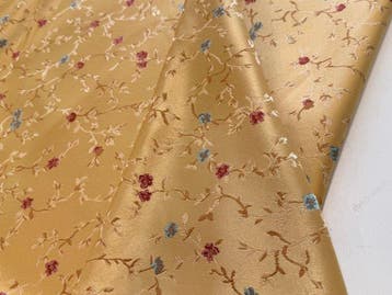 Exclusief GCFabrics – Jacquardstof met bloemmotief in San